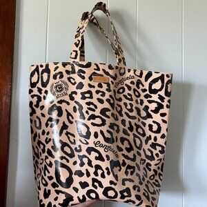 Consuela Tote Bag Cheetah Print